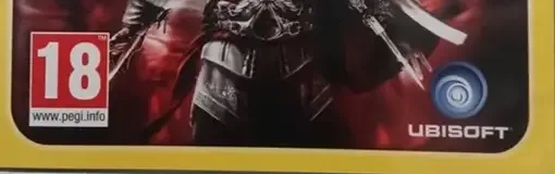 Assassin's Creed II, the PEGI square on its front