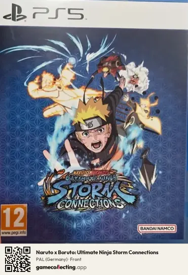 Naruto x Boruto: Ultimate Ninja Storm Connections PlayStation 5, Germany box front