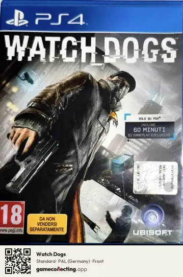 Watch Dogs PlayStation 4, Germany box front