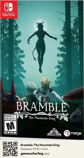 Bramble: The Mountain King Nintendo Switch, NTSC box front