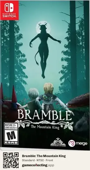 Bramble: The Mountain King Nintendo Switch, NTSC box front
