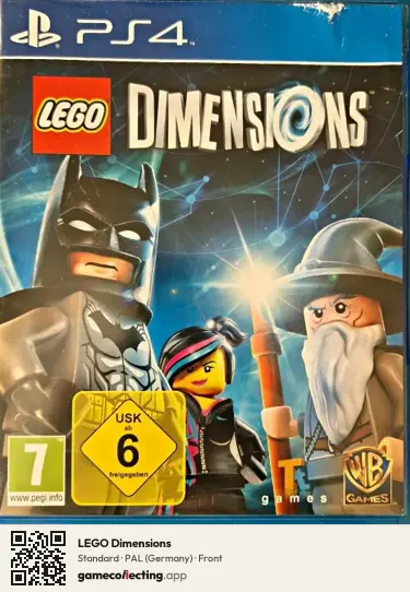 LEGO Dimensions PlayStation 4, Germany box front