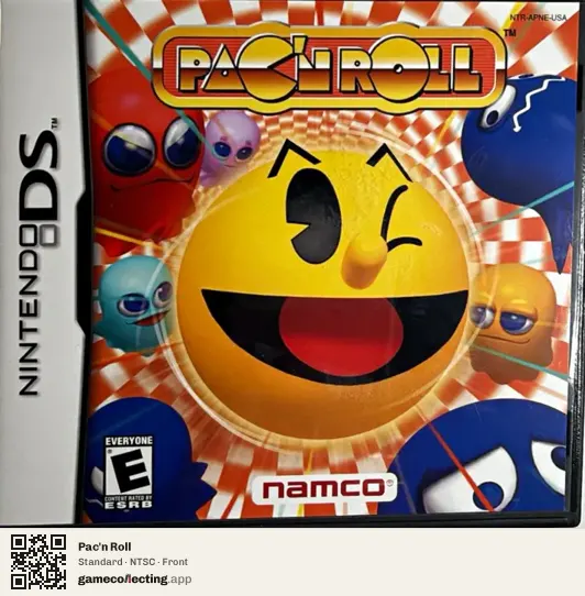 Pac'n Roll Nintendo DS, NTSC box front