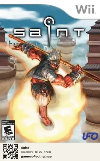Saint Nintendo Wii, NTSC box front