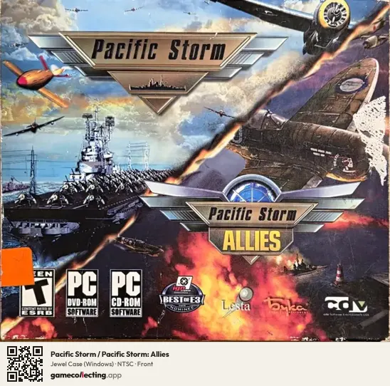 Pacific Storm / Pacific Storm: Allies Computer, NTSC box front