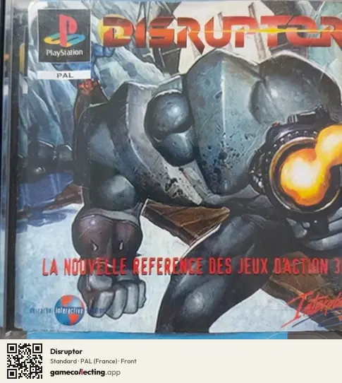 Disruptor PlayStation, France box front