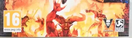 Saints Row: Gat out of Hell, the PEGI square on its front