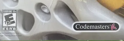 TOCA Race Driver 3, the ESRB box on its front
