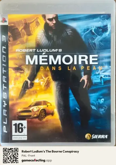 Robert Ludlum's The Bourne Conspiracy PlayStation 3, PAL box front