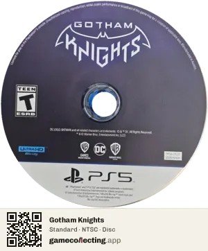 Gotham Knights PlayStation 5, NTSC disc