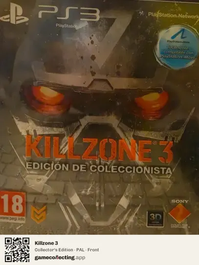 Killzone 3 PlayStation 3, PAL box front