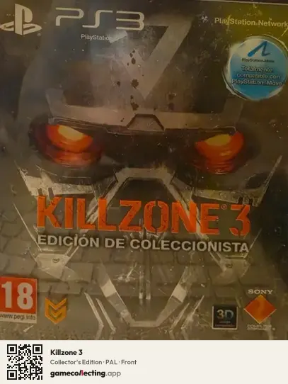 Killzone 3 PlayStation 3, PAL box front