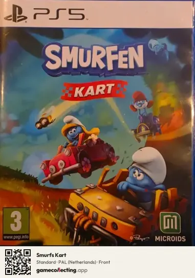 Smurfs Kart PlayStation 5, Netherlands box front