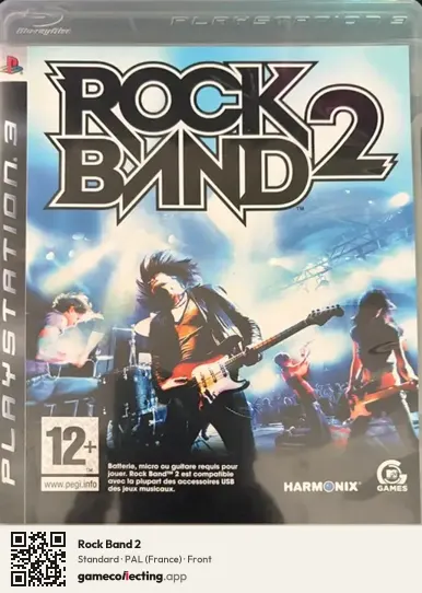 Rock Band 2 PlayStation 3, France box front