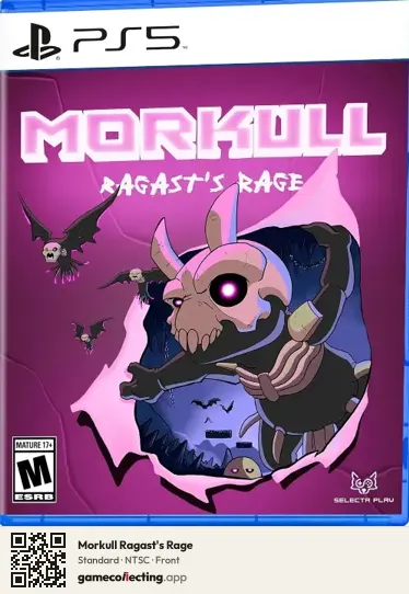 Morkull Ragast's Rage PlayStation 5, NTSC box front