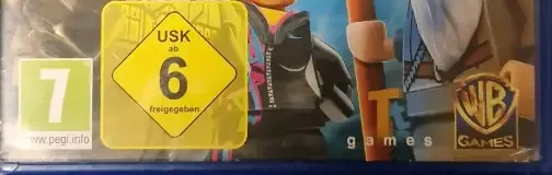 LEGO Dimensions, the USK square on its front