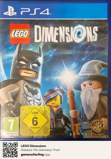 LEGO Dimensions PlayStation 4, Germany box front