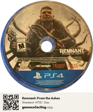 Remnant: From the Ashes PlayStation 4, NTSC disc