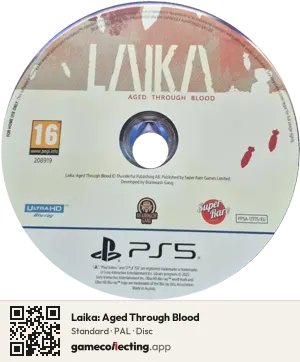 Laika: Aged Through Blood PlayStation 5, PAL disc