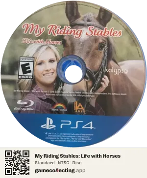 My Riding Stables: Life with Horses PlayStation 4, NTSC disc