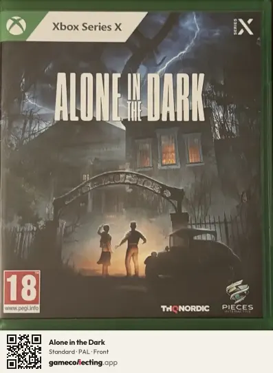 Alone in the Dark Xbox Series X, PAL box front