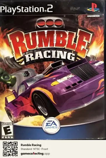 Rumble Racing PlayStation 2, NTSC box front