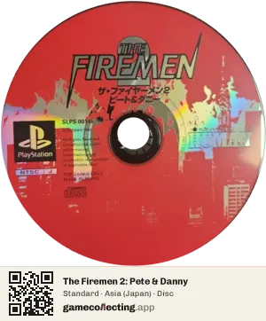 The Firemen 2: Pete & Danny PlayStation, Asia disc