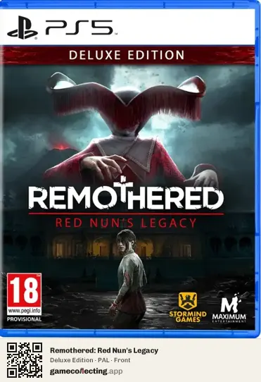 Remothered: Red Nun's Legacy PlayStation 5, PAL box front