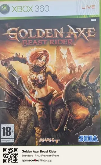 Golden Axe: Beast Rider Xbox 360, France box front