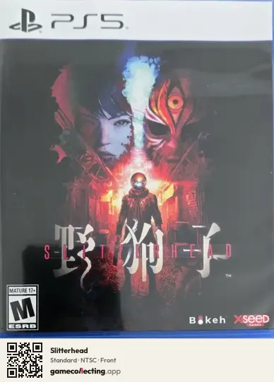 Slitterhead PlayStation 5, NTSC box front