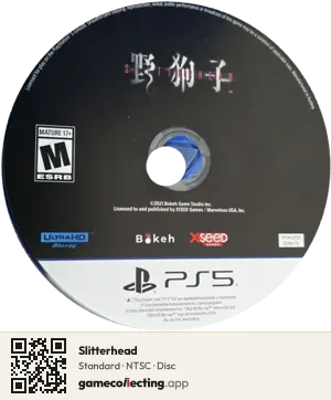 Slitterhead PlayStation 5, NTSC disc