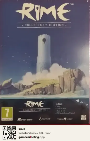 RiME PlayStation 4, PAL box front