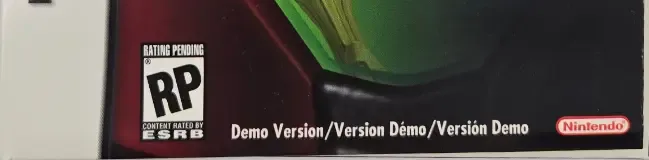 Metroid Prime Hunters: First Hunt, the ESRB box on its front