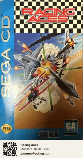 Racing Aces Sega Mega-CD / Sega CD, NTSC box front