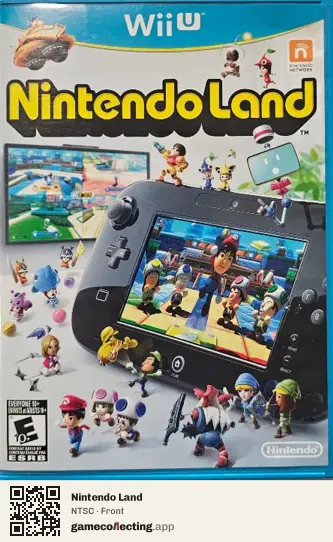 Nintendo Land Nintendo Wii U, NTSC box front