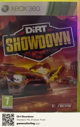 Dirt Showdown Xbox 360, France box front