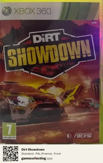 Dirt Showdown Xbox 360, France box front