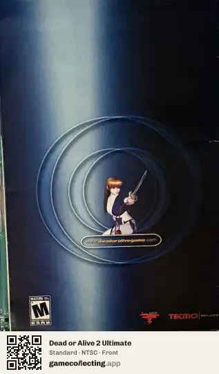 Dead or Alive 2 Ultimate Xbox, NTSC box front