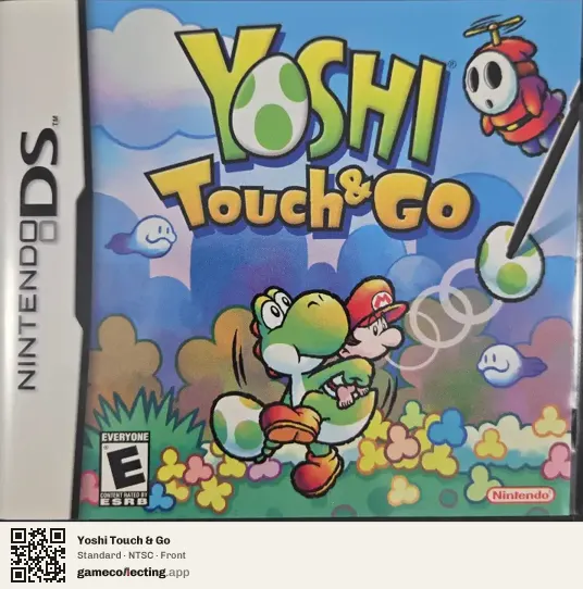 Yoshi Touch & Go Nintendo DS, NTSC box front