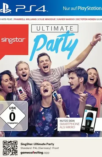 SingStar: Ultimate Party PlayStation 4, Germany box front