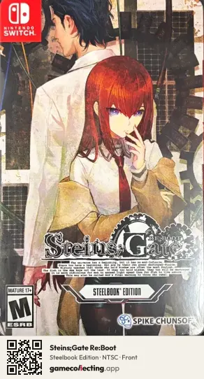 Steins;Gate Re:Boot Nintendo Switch, NTSC box front