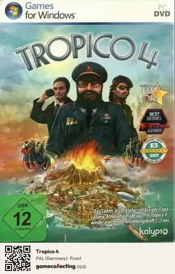 Tropico 4 Computer, Germany box front