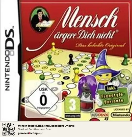 Mensch ärgere Dich nicht: Das beliebte Original Nintendo DS, Germany box front