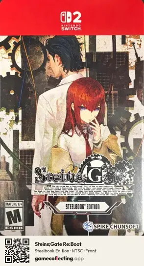 Steins;Gate Re:Boot Nintendo Switch 2, NTSC box front
