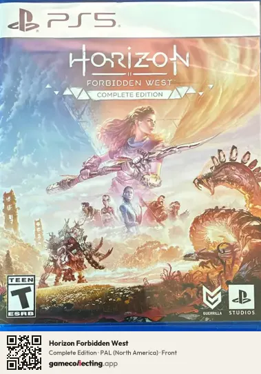 Horizon Forbidden West PlayStation 5, North America box front