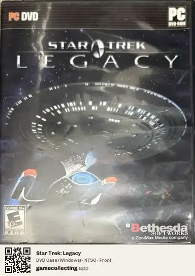 Star Trek: Legacy Computer, NTSC box front