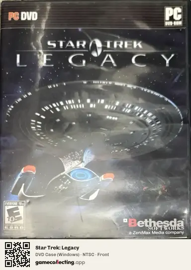 Star Trek: Legacy Computer, NTSC box front