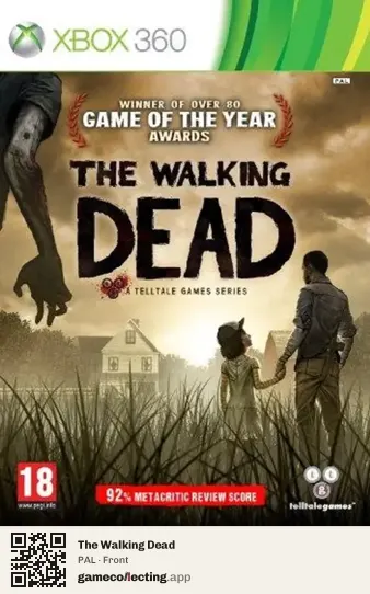 The Walking Dead Xbox 360, PAL box front