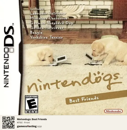 Nintendogs: Best Friends Nintendo DS, NTSC box front