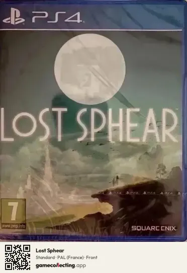Lost Sphear PlayStation 4, France box front